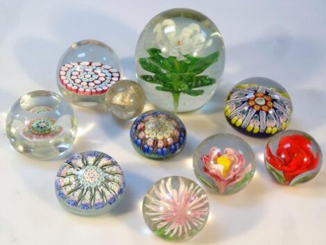 Various paperweights