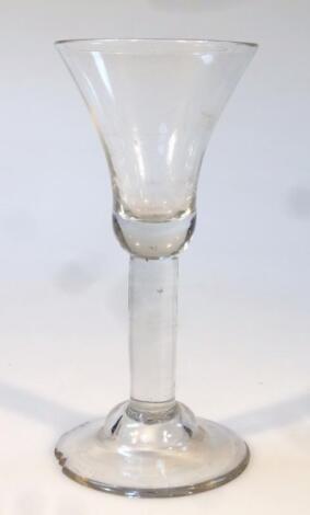 A late 18thC ale glass