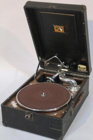 A 20thC HMV table top gramophone