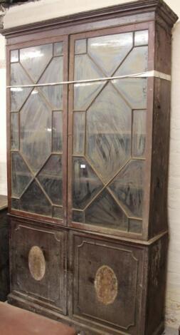 A 19thC mahogany bookcase