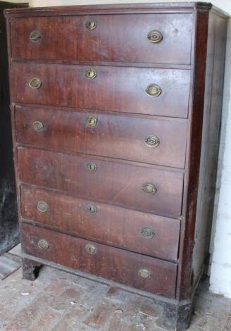 A late 19thC Dutch chest