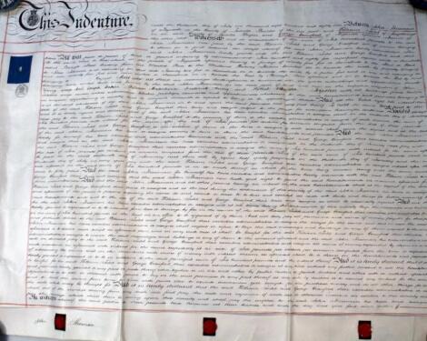 A 19thC indenture mortgage deed