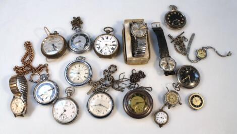 Various late 19thC and later pocket watches