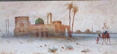 H Linton (early 20thC School). Arabian mosque