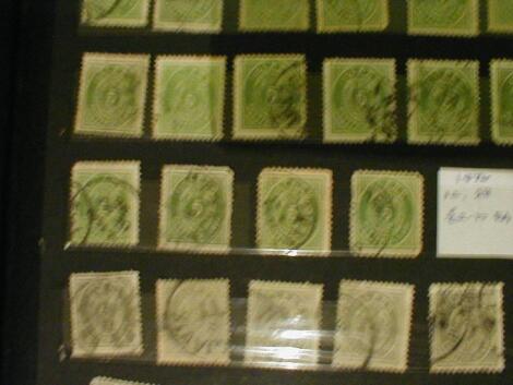 Stamps. A stock book of Icelandic postage stamps £30-50