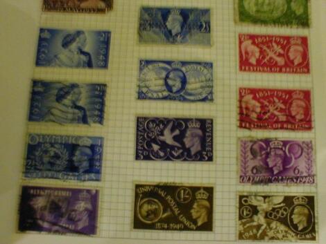 Stamps. An album of World stamps and a quantity of loose mixed