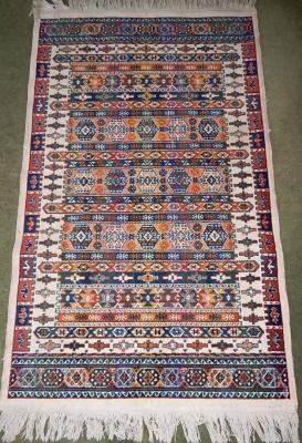 A small modern rug