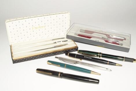 A Parker 45 flighter fountain pen