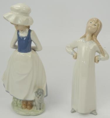 Nao and Lladro figurines