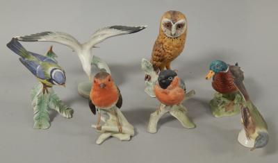 Various Goebel animal figures