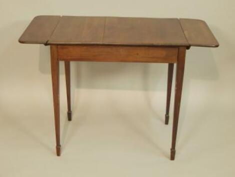 A late 19thC / early 20thC mahogany sofa type table