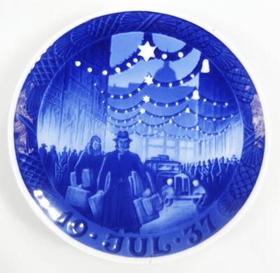 Various Royal Copenhagen Christmas plates - 2