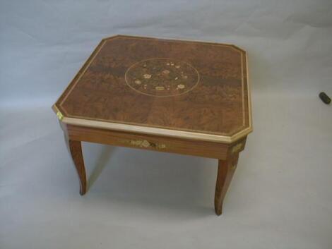 An Italian marquetry games compendium table