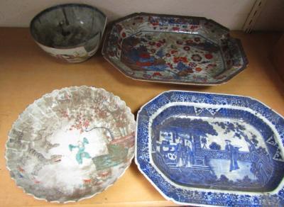 Various Chinese earthenware and porcelain