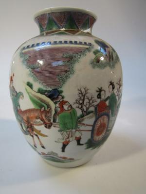 A Chinese porcelain vase