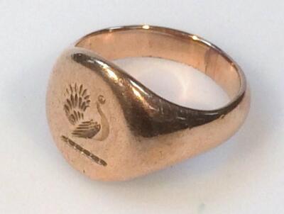 A gentleman's signet ring - 2