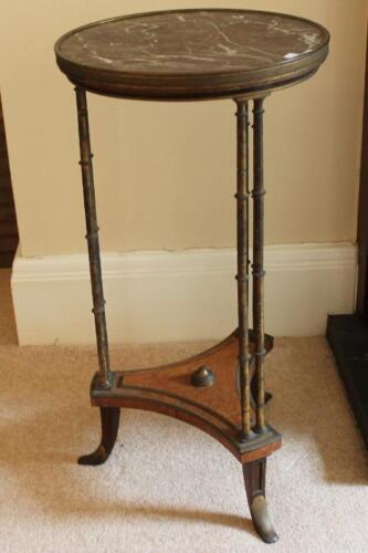 A 19thC French jardiniere stand