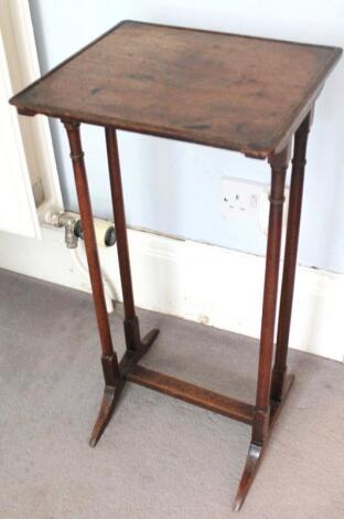 A George III mahogany occasional table