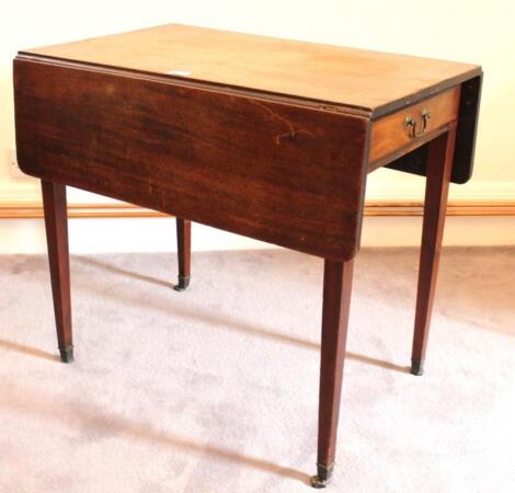 A George III mahogany Pembroke table