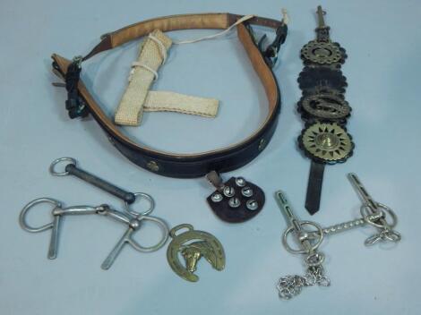 Various horse related items