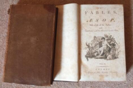 The Fables of Aesop... 2 vol.