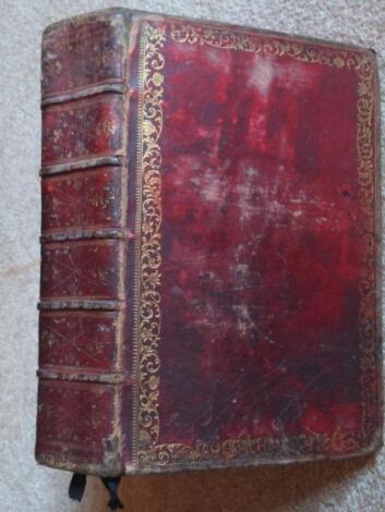 Book of Common Prayer.- fine morocco binding