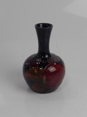 A Moorcroft bottle vase