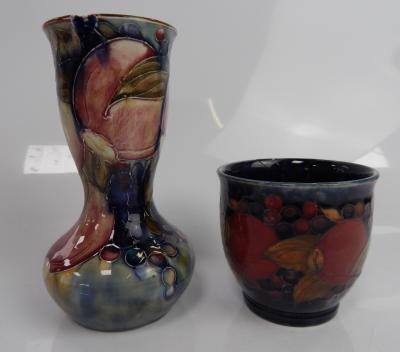 A Moorcroft vase