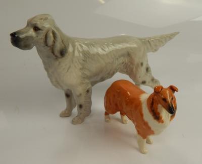 A Beswick model of a setter