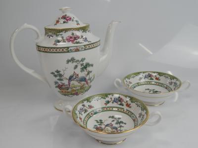 A Spode Elysee pattern dinner and coffee service