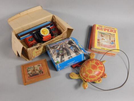 Various children's toys