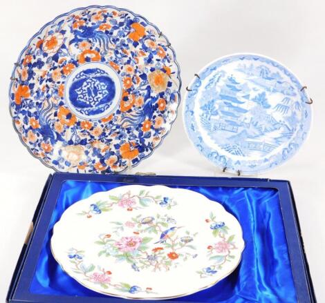 An Imari plate