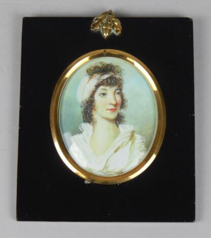 A portrait miniature