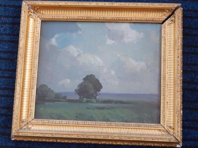 Herbert Rollett (1872-1932). Landscape - Lincolnshire - 3