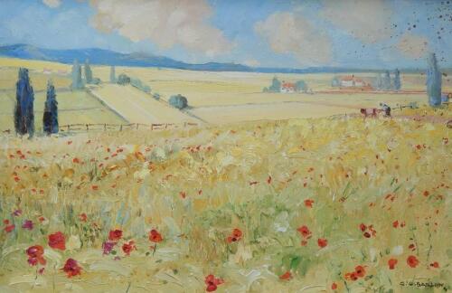 Gordon Clifford Barlow (1913-2004). French fields