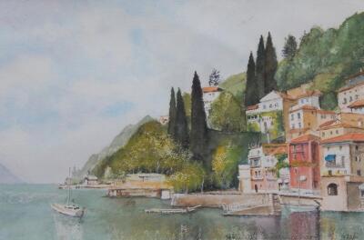 Peter Slaski (20th Century). Italy - Lake Como - Verona - 2