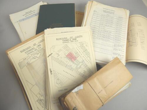 A collection of documents and ephemeral