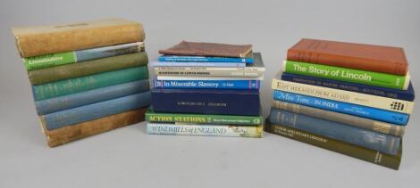 Various books on Lincolnshire