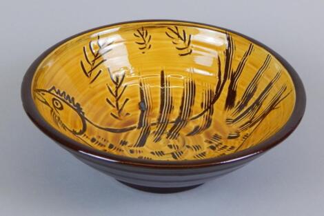 A Robert Blatherwick studio pottery bowl