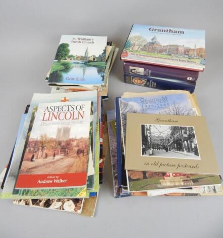 A collection of topographical and other books on Lincolnshire