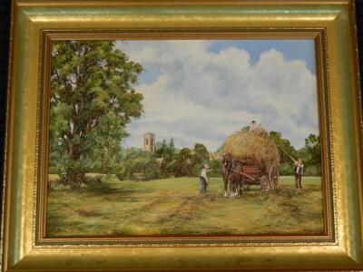 John Mills. Haymaking at Market Deeping - 3