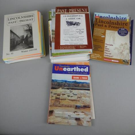 Various copies of Lincolnshire past and present magazine