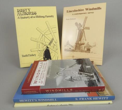 Six books and pamphlets relating to Windmills in Lincolnshire. (6)