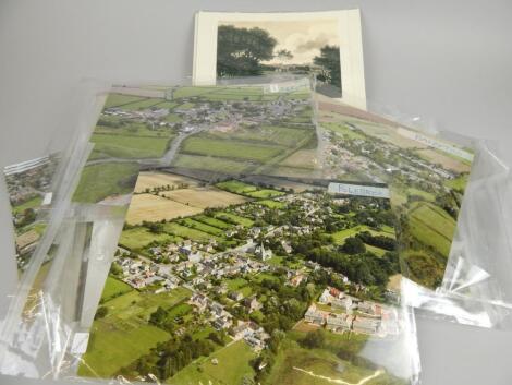 Various modern aerial photographs of Lincolnshire villages