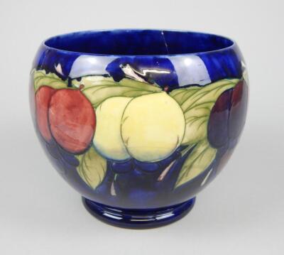 A Moorcroft Wisteria pattern jardiniere