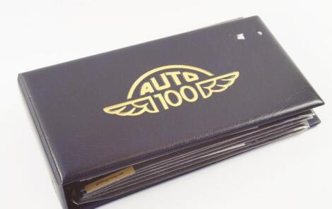 An Auto 100 album comprising Nos 1-15 of the Great Names in Motor Racing