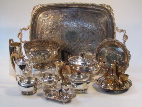 Various silver plate