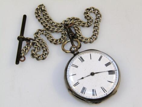 An early 20thC fob watch