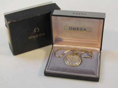 A gentleman's Omega pocket watch - 2