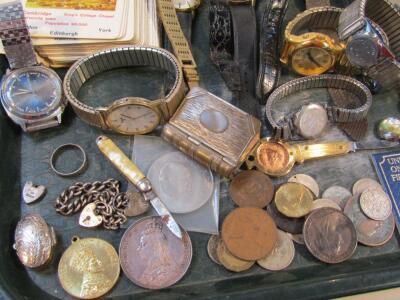 Various bygones collectables coins and jewellery - 2